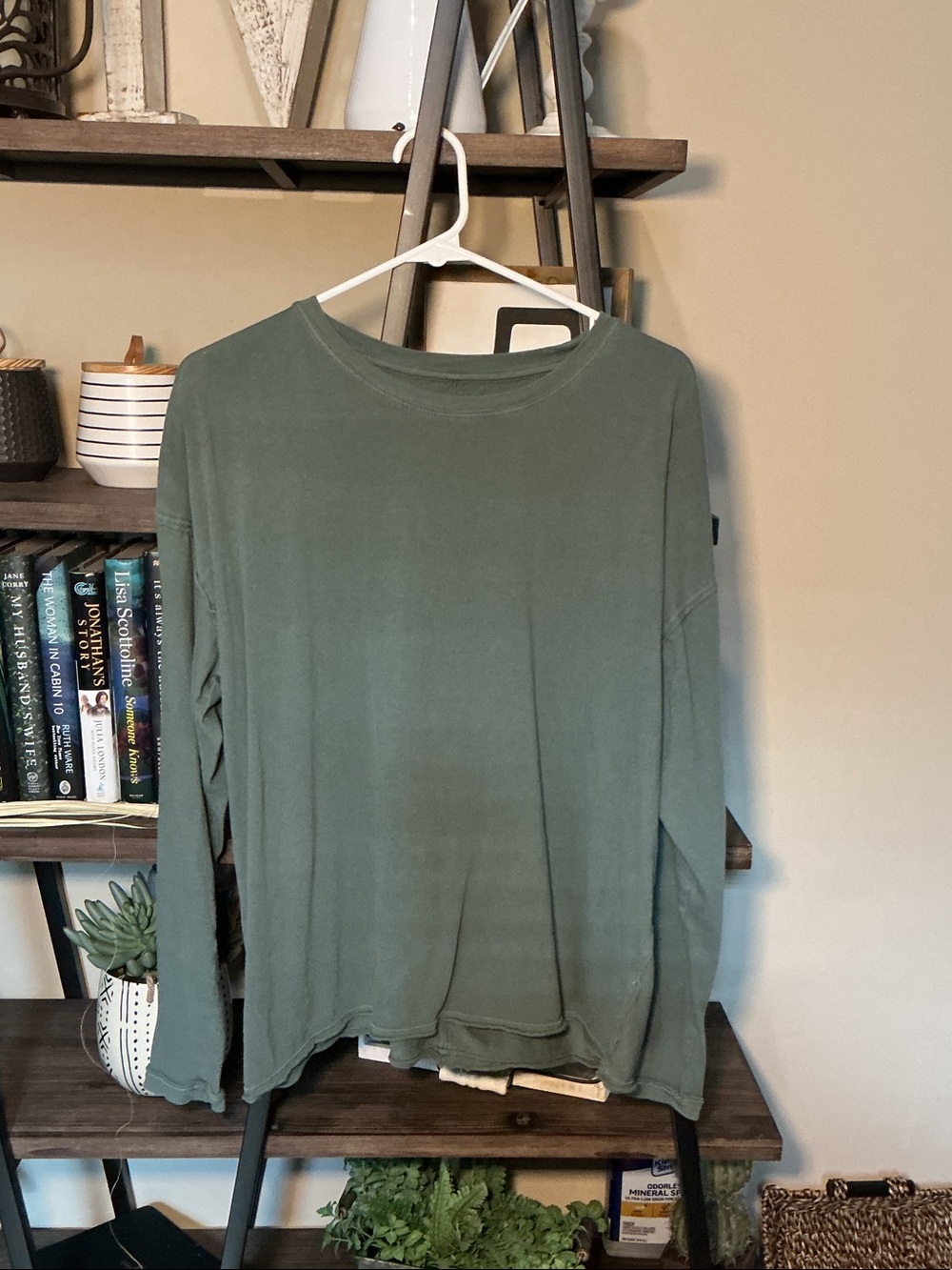 We The Free Women's Oversized Long-Sleeve Crewneck Size S